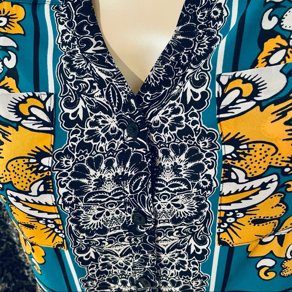 Express Multicolor Button Down Shirt - image 6